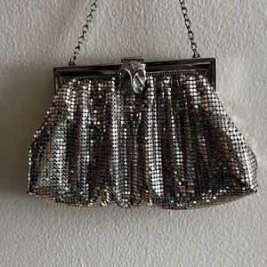 Whiting & Davis mesh metal vintage bag.